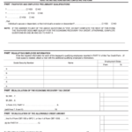 Fillable Form 313 Economic Recovery Tax Credit 2015 Printable Pdf