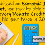 Irs Recovery Rebate Credit Timeline IRSAUS