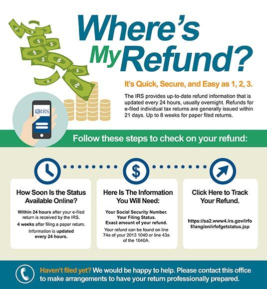 Irs Track My Tax Refund IRSAUS