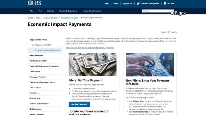 Irs Website For Stimulus Check StimulusProTalk