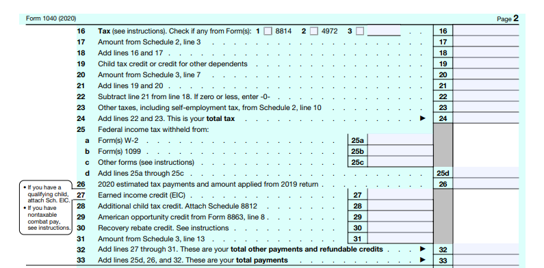 Solved I Am Amending My Taxes And It Said I Get A Tax Cre 