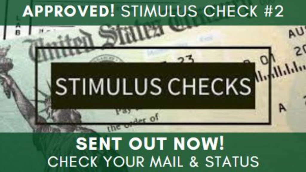 Stimulus Check 2 Sent How To Check Status Recovery Rebate YouTube