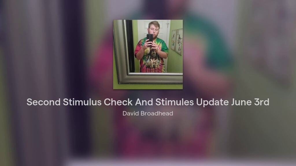 3Rd Stimulus Payment Update Youtube Second Stimulus Check Updates 