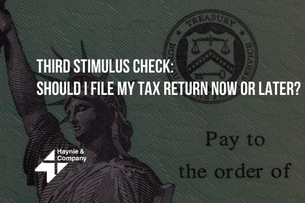 How To File For The Stimulus Check On My Taxes How To Get Stimulus 