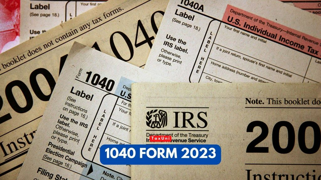 Instructions To File 1040 Form 2022