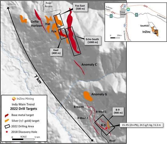 InZinc Outlines 2022 Drill Plans For Zinc And Silver Gold Targets At 