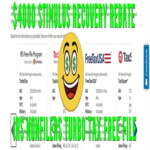 IRS 1040 NonFilers Stimulus Check Recovery Rebate Credit Walk Through