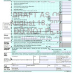 IRS Previews Draft Version Of 1040 For Next Year Financial Planning