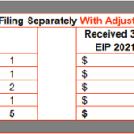 Ready To Use Recovery Rebate Credit 2021 Worksheet MSOfficeGeek