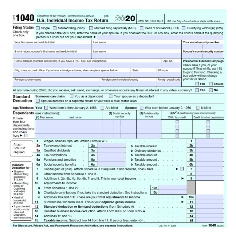 Recovery Rebate Credit Form Printable Rebate Form