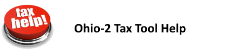 Tax Tool Help Advisories