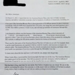 Third Stimulus Check Letter From Irs Information Zone