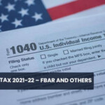 U S Income Tax 2021 22 FBAR And Others