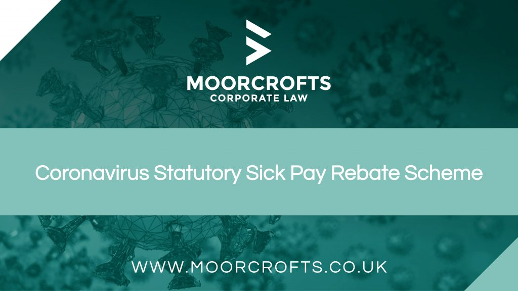 Coronavirus Statutory Sick Pay Rebate Scheme Moorcrofts