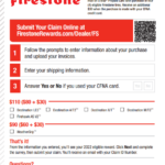 Firestone Rebates 2023 Printable Rebate Form