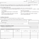 Form CT 651 Download Printable PDF Or Fill Online Recovery Tax Credit