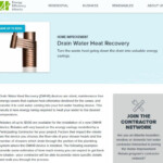 New Drain Water Heat Recovery Rebate In Alberta RenewABILITY Energy Inc