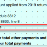 Recovery Rebate Credit Worksheet Example Studying Worksheets