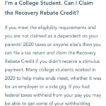 SPREAD THE WORD THIS TAX SEASON I m A College Student Can I Claim The