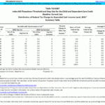 T13 0287 Index AGI Phasedown Threshold And Step Size For The Child