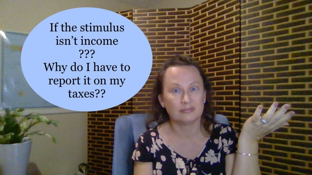 If The Stimulus Recovery Rebate Credit Isn t Income Why Do I Have To 