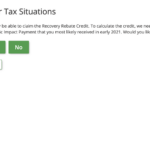 Recovery Rebate Credit 2021 Tax Return