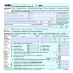 Recovery Rebate Credit Line 30 Form 1040 Printable Rebate Form