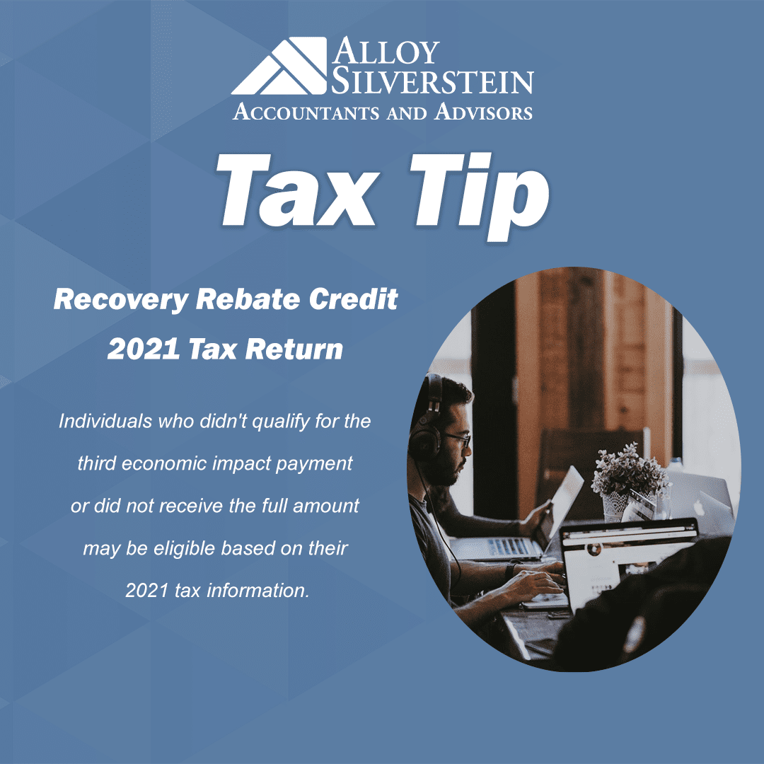Should You Claim The Recovery Rebate Credit On Your 2021 Tax Return